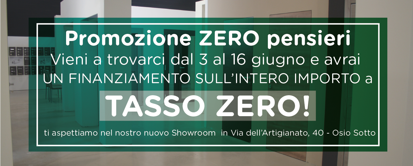 Promozione Zero Pensieri